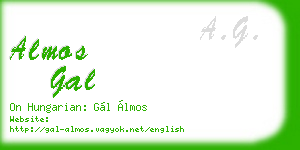 almos gal business card